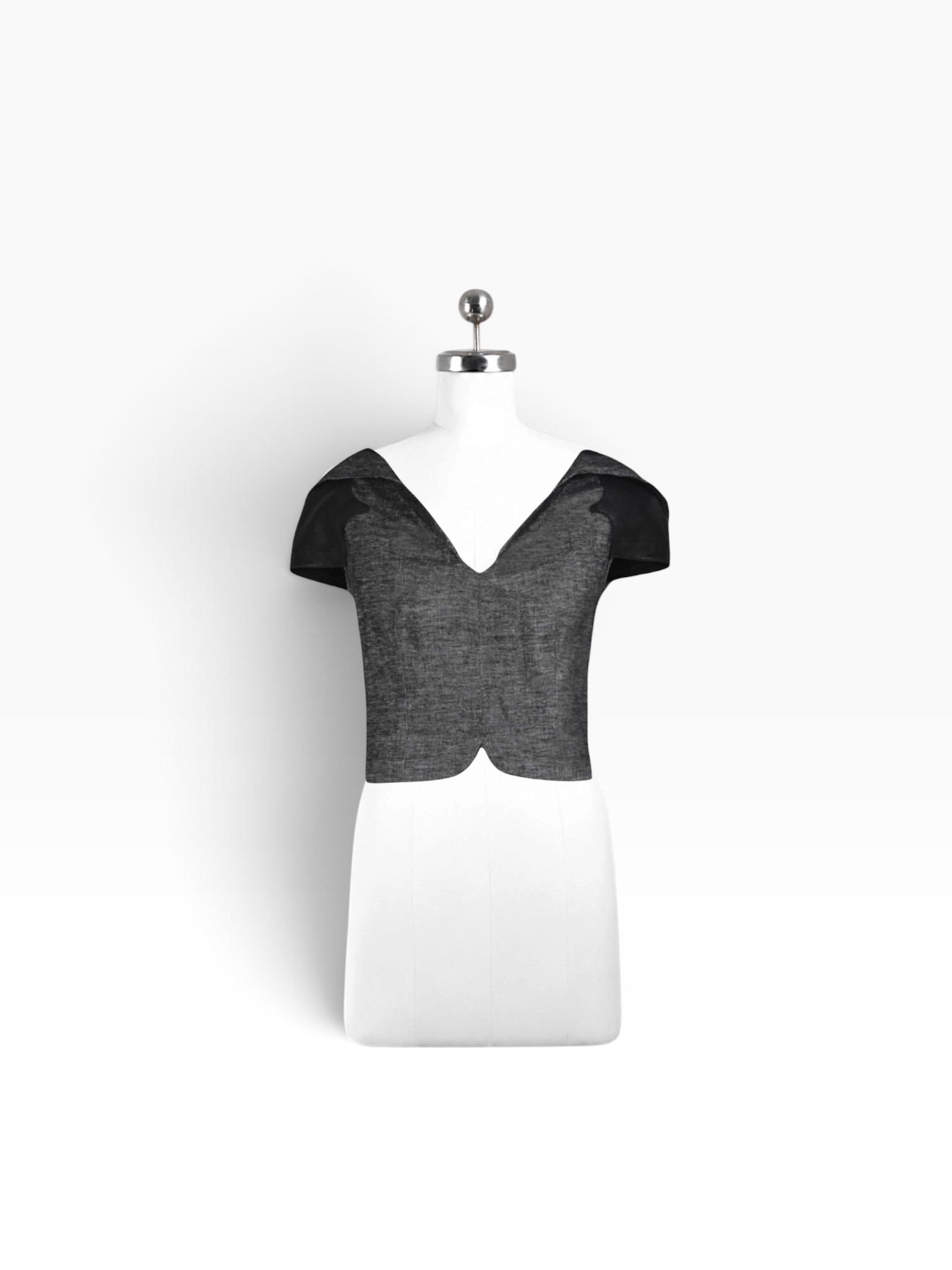 GOKYO 001 D Top / Dark Grey, front