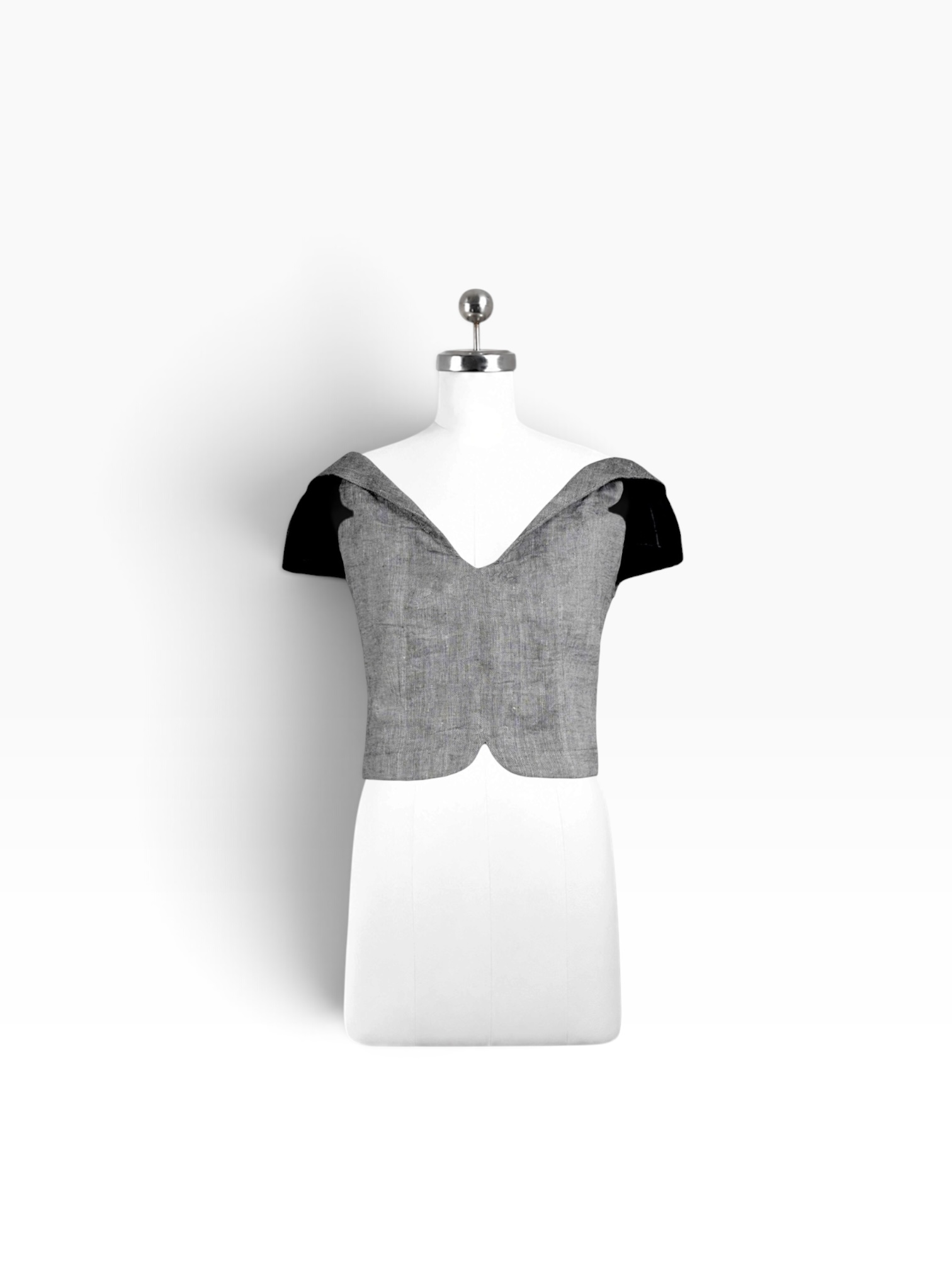 GOKYO 001 L Top / Light Grey, front